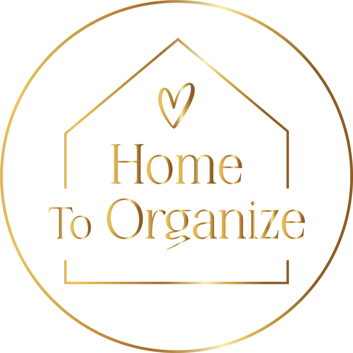 home to organize Logo